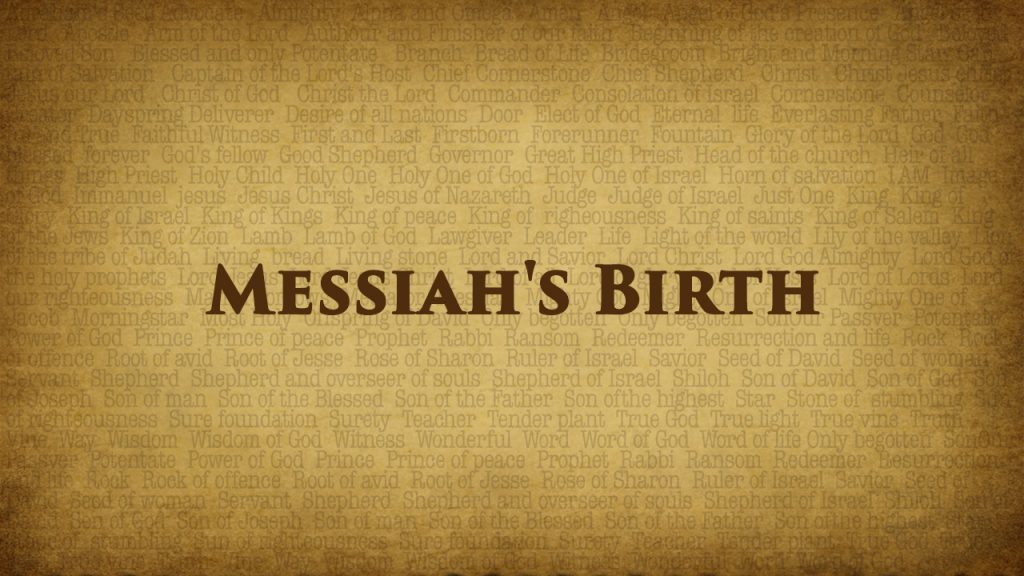 messiahs birth